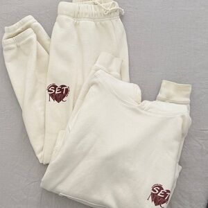 Set Active NYC Sweatshirt and Sweatpant Set